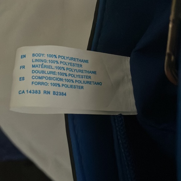 Blue satchel purse with detachable cross body strap - Picture 12 of 16